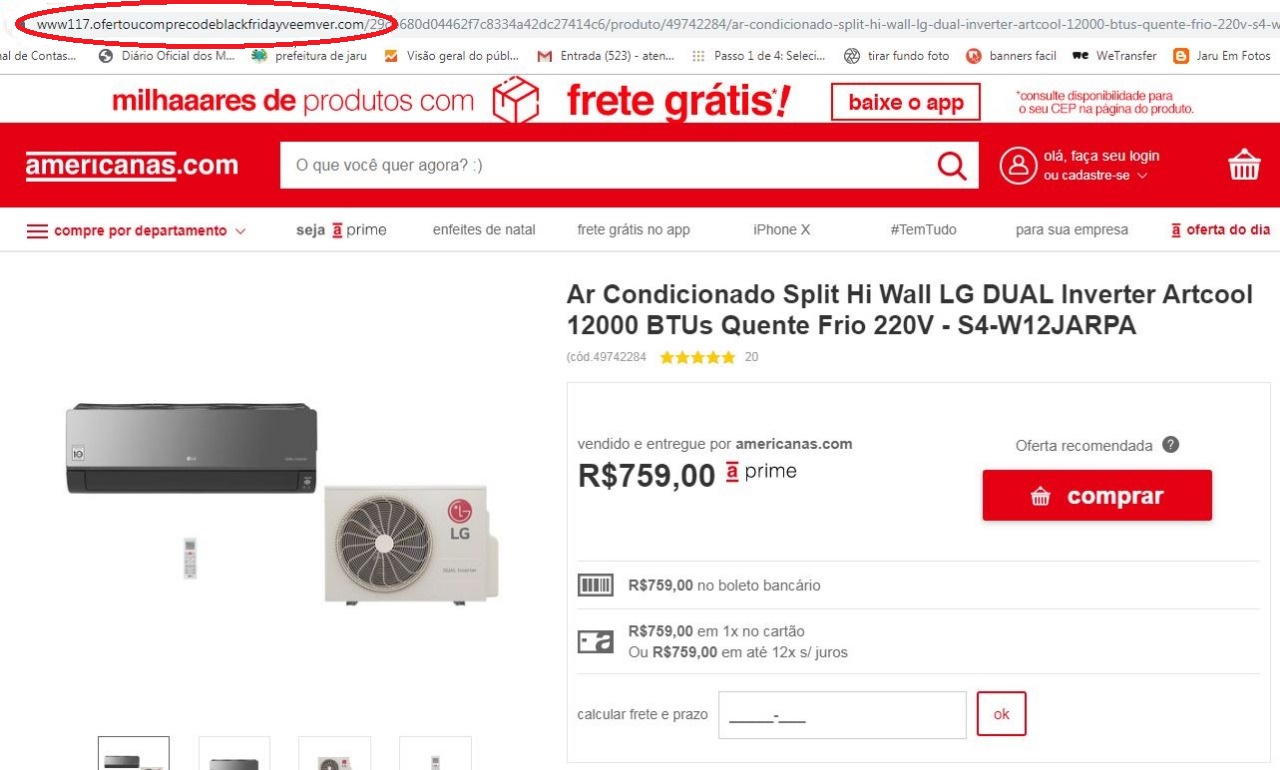 ALERTA: CLIENTE DE RO CAÍ NO GOLPE DA PÁGINA CLONADA AO EFETUAR COMPRA PELA INTERNET - News Rondônia