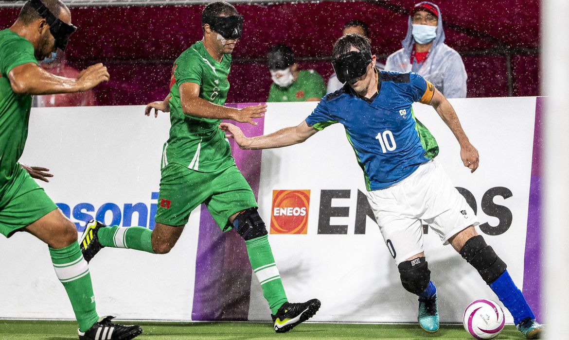 Futebol de 5: Brasil vence Marrocos e fará final contra Argentina - News Rondônia