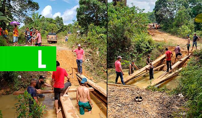 VÍDEO: Motoristas improvisam ponte em trecho da BR-319 - News Rondônia