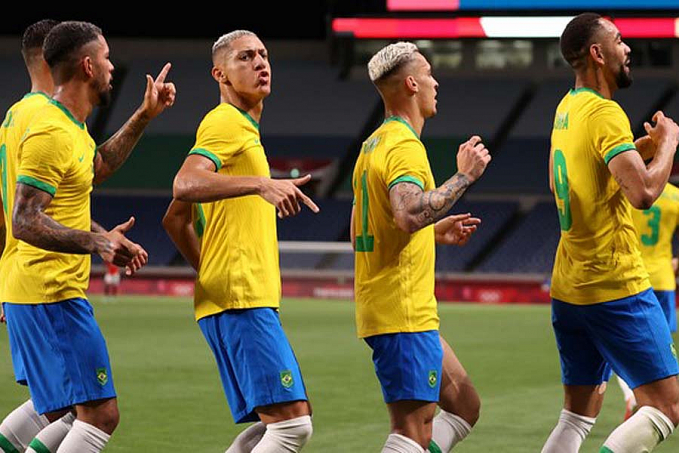 Brasil domina Egito e, com gol de Matheus Cunha, avança para pegar o México na semifinal das Olimpíadas - News Rondônia