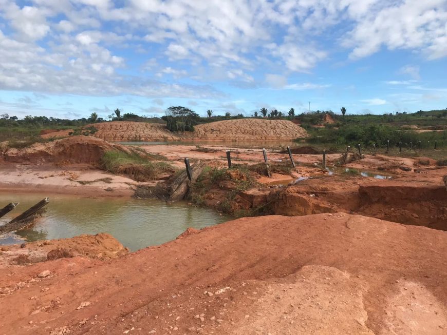 MAPA DE INUNDAÇÃO ESTÁ SENDO ELABORADO APÓS ROMPIMENTO EM BACIA DE DECANTAÇÃO NA REGIÃO DE MACHADINHO DOESTE - News Rondônia