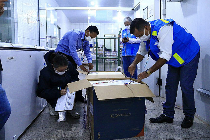 Rondônia recebe do Ministério da Saúde mais 50.310 doses de vacina Pfizer para imunizar população - News Rondônia