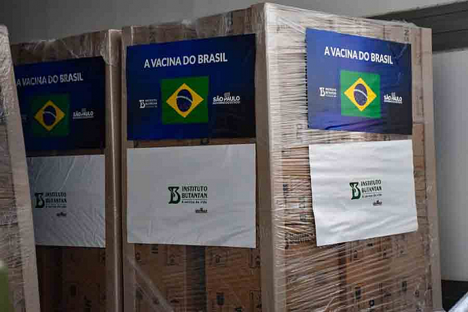 Butantan entrega 2 milhões de doses da CoronaVac ao Ministério da Saúde nesta segunda - News Rondônia