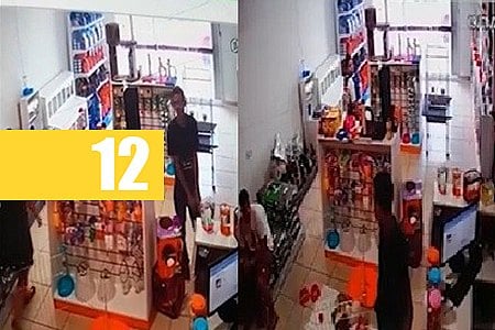 VÍDEO: ASSALTANTE AMEAÇA MATAR FUNCIONÁRIOS DE PET SHOP E SAI LEVANDO MOTO E DINHEIRO - News Rondônia