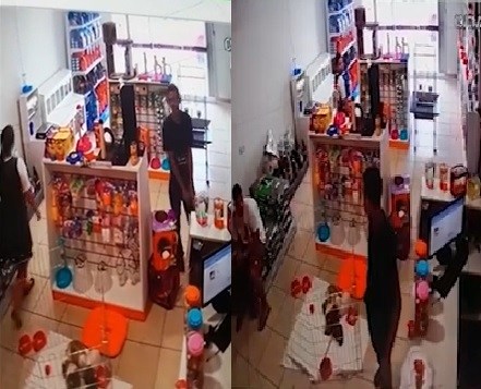 VÍDEO: ASSALTANTE AMEAÇA MATAR FUNCIONÁRIOS DE PET SHOP E SAI LEVANDO MOTO E DINHEIRO - News Rondônia