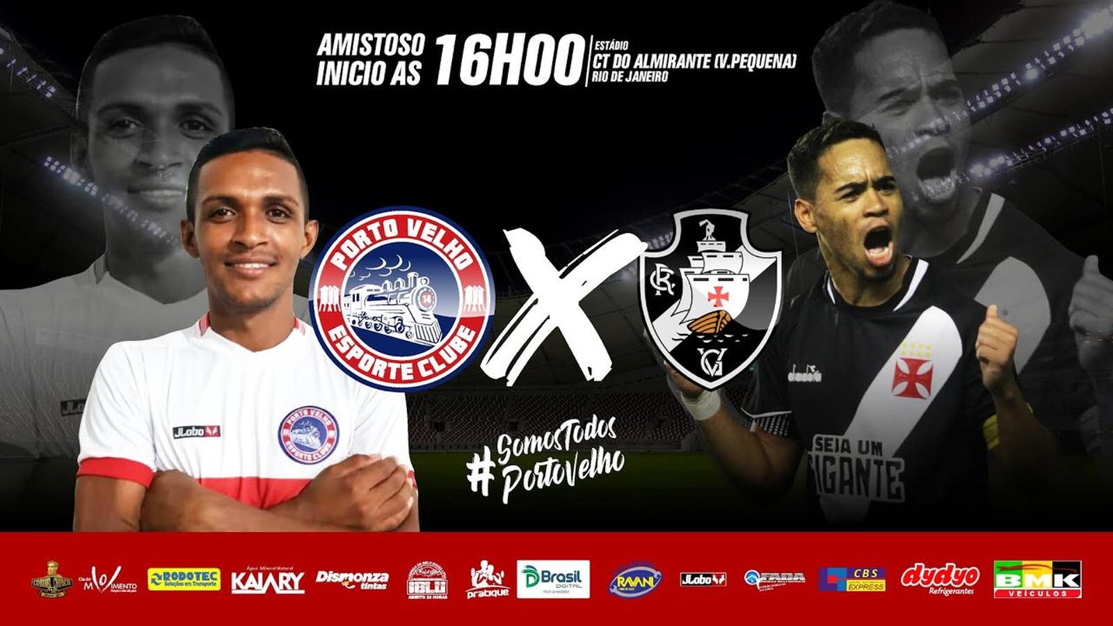PORTO VELHO E.C FARÁ AMISTOSO CONTRA O VASCO DA GAMA NESTA QUINTA-FEIRA - News Rondônia