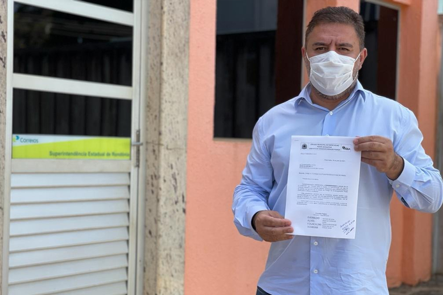 Vereador Everaldo Fogaça requer aos Correios a criação do CEP das ruas do Cristal da Calama - News Rondônia