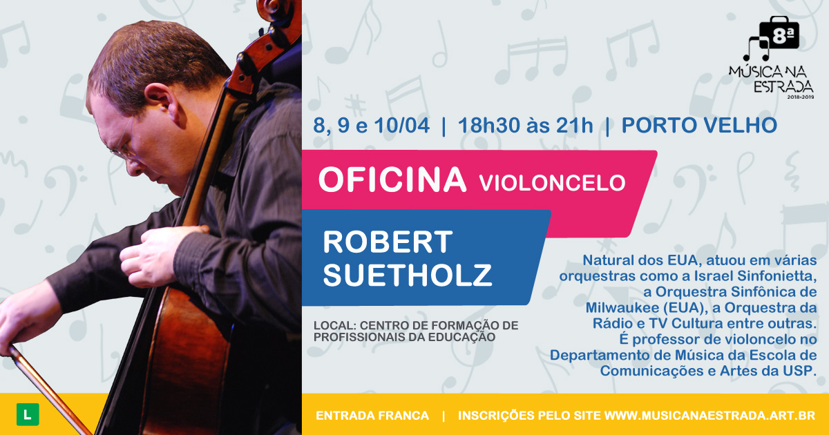FESTIVAL MÚSICA NA ESTRADA ABRE INSCRIÇÕES GRATUITAS PARA CINCO OFICINAS INSTRUMENTAIS EM PORTO VELHO - News Rondônia