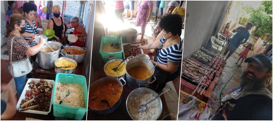 Solidariedade  Grupo de amigos realiza churrasco comunitário no bairro Renascer - News Rondônia