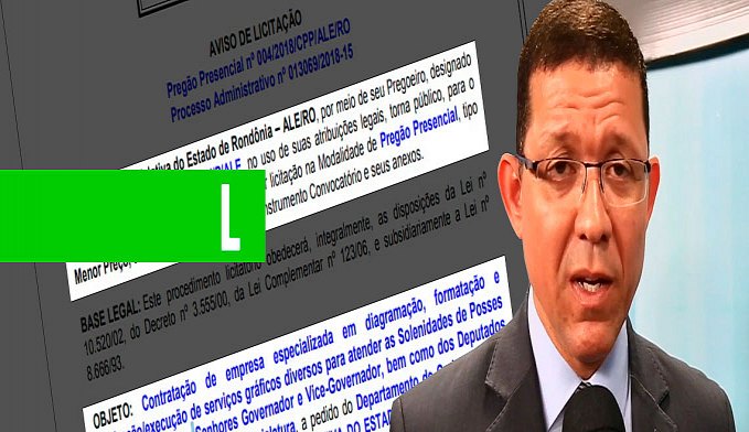 ALE-RO ABRE LICITAÇÃO DE ATÉ R$ 109 MIL REAIS EM SERVIÇOS GRÁFICOS PARA POSSE DE MARCOS ROCHA E DOS 24 DEPUTADOS - News Rondônia