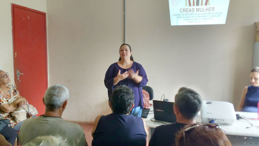 CRAS DONA COTINHA REALIZA PALESTRA E DEBATE VIOLÊNCIA CONTRA A MULHER - News Rondônia