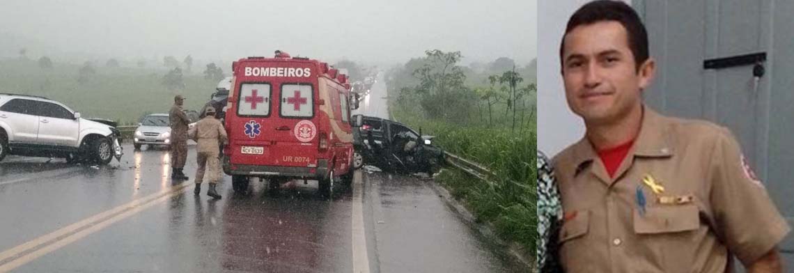NÃO RESISTIU: MORRE SARGENTO DO CORPO DE BOMBEIROS QUE SE ENVOLVEU EM ACIDENTE NA BR-364 COM O DEPUTADO LÉO MORAES - News Rondônia