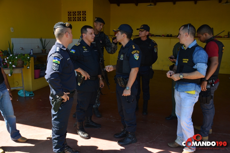 PM E PC PRENDEM MEMBROS DA LCP APÓS INVADIR FAZENDA E TORTURAR PROPRIETÁRIOS EM ALVORADA DO OESTE - VÍDEO E FOTOS - News Rondônia