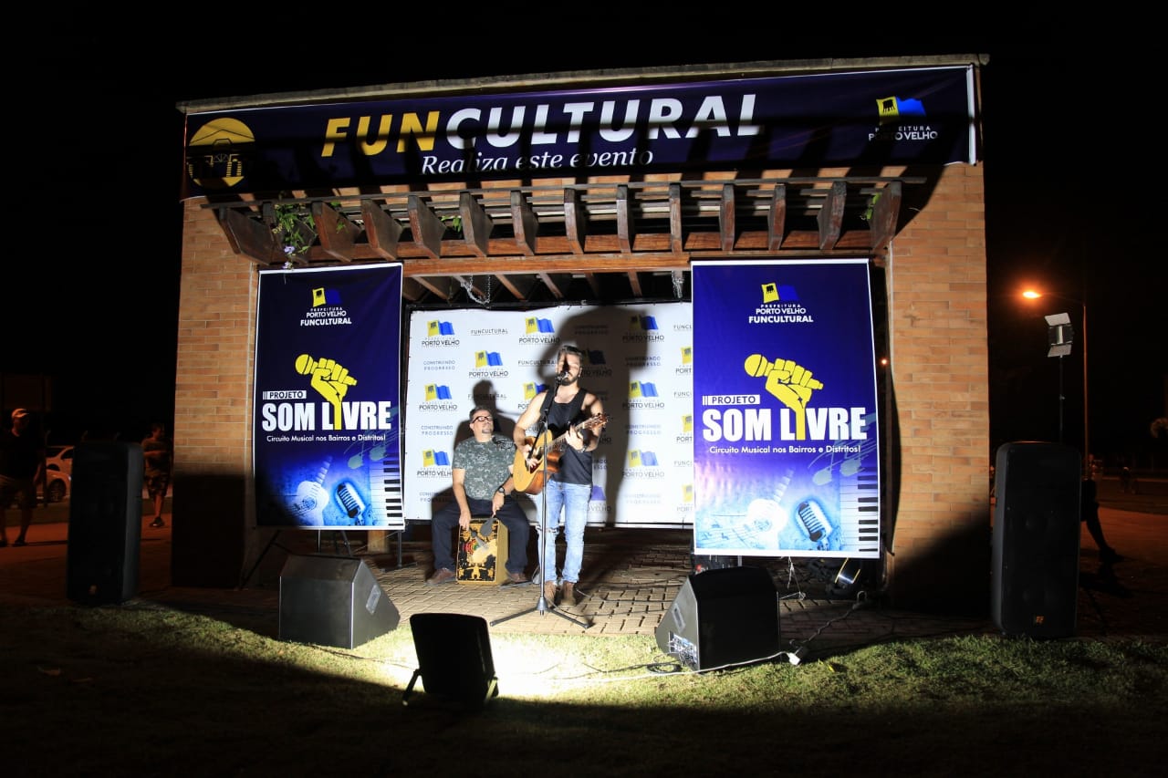 SOM LIVRE: PROJETO LEVA MÚSICA PARA O ESPAÇO ALTERNATIVO NESTE DOMINGO - News Rondônia