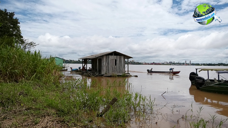 COM NÍVEL DO RIO MADEIRA EM 14 METROS, DEFESA CIVIL ESTUDA DECRETAR SITUAÇÃO DE ALERTA - News Rondônia