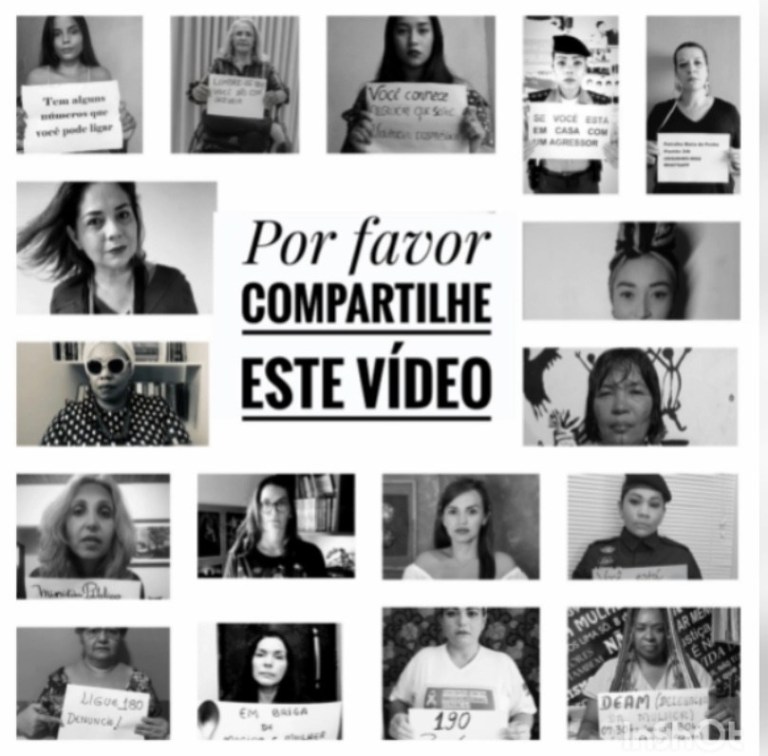 MULHERES LANÇAM CAMPANHA CONTRA AUMENTO DA VIOLÊNCIA DOMÉSTICA NA PANDEMIA - News Rondônia