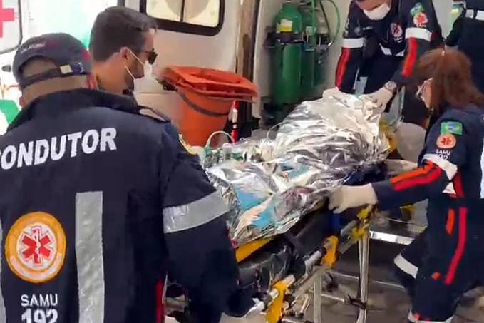 ESTADO GRAVE: Motociclista é intubado após acidente na 7 de Setembro - News Rondônia