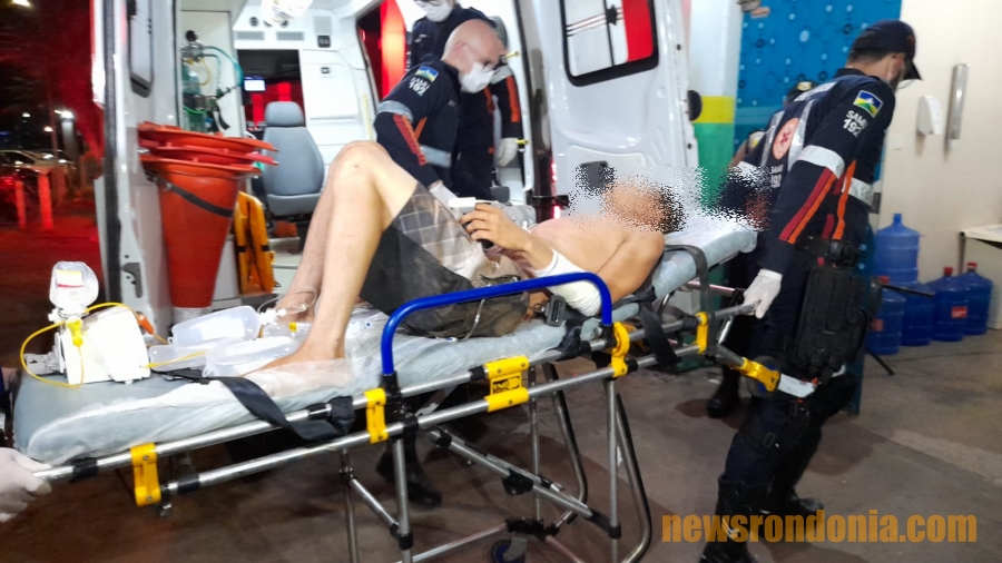 Jovem é alvejado com dois tiros em tentativa de homicídio na zona leste - News Rondônia