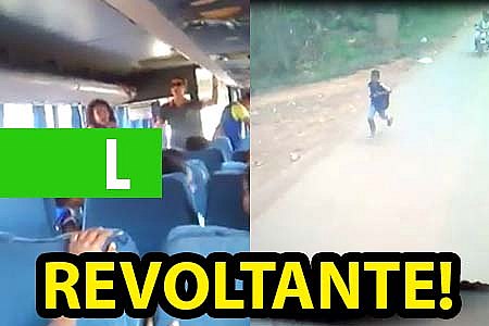 REVOLTANTE: EM VÍDEO, MONITORA DE ÔNIBUS ESCOLAR ABANDONA CRIANÇA 20KM ANTES DA RESIDÊNCIA - News Rondônia