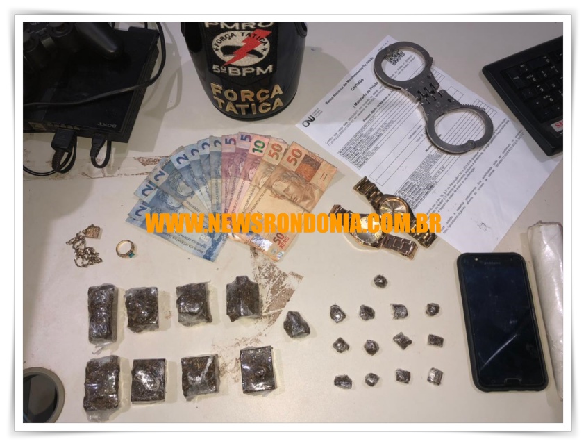 Polícia fecha boca de fumo e prende suspeitos com drogas na zona leste de Porto Velho - News Rondônia
