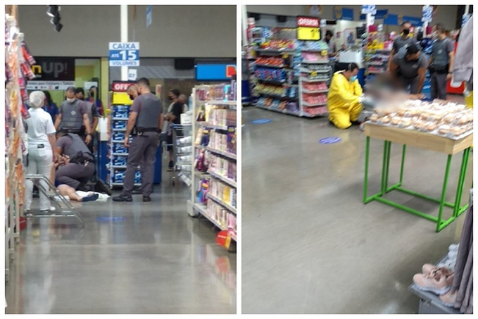 Paciente com Covid foge do hospital, invade supermercado e é contido por policiais - News Rondônia