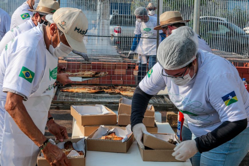FESTIVAL DO TAMBAQUI: Primeira compradora do II Festival Nacional do Tambaqui da Amazônia, destaca importância da iguaria para rondonienses - News Rondônia