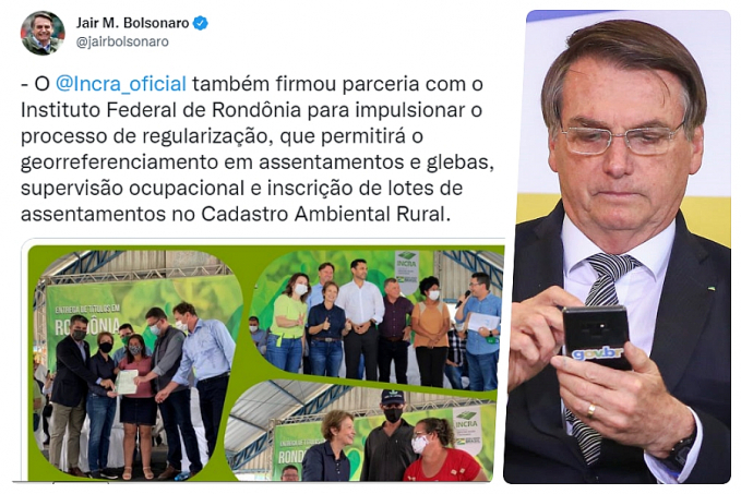 Bolsonaro destaca agenda de ministra em visita à Rondônia: 'Dia histórico' - News Rondônia