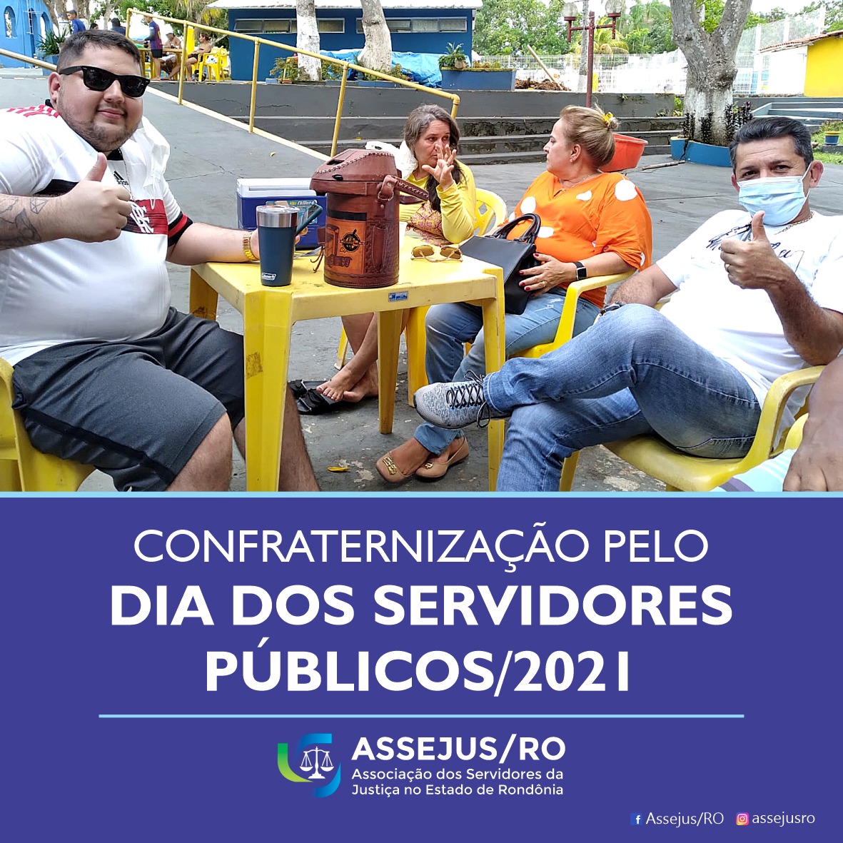 Assejus/RO se reune com os associados para comemorar o Dia dos Servidores Públicos - News Rondônia