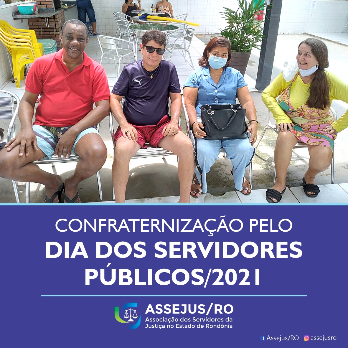 Assejus/RO se reune com os associados para comemorar o Dia dos Servidores Públicos - News Rondônia