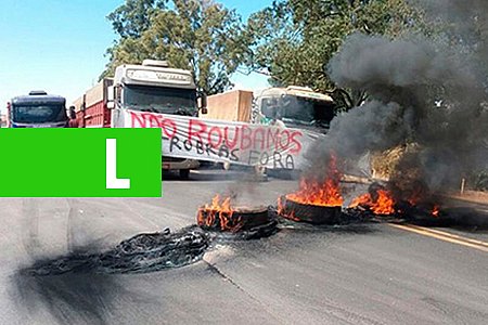 CAMINHONEIROS FECHAM ESTRADAS EM PROTESTO CONTRA ALTA NO COMBUSTÍVEL; ACRE PARTICIPA DE ATO - News Rondônia