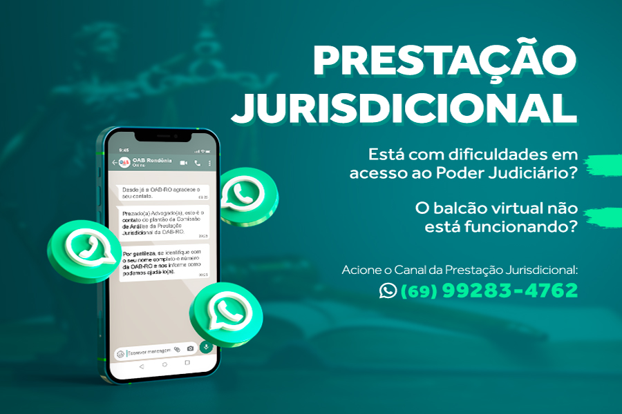 OAB cria canal para advocacia denunciar possíveis dificuldades no acesso à Justiça de Rondônia - News Rondônia