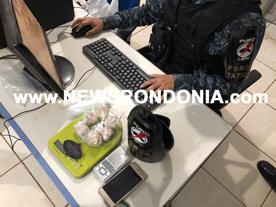 Traficante Foragido da justiça é preso na zona sul com várias porções de cocaína - News Rondônia