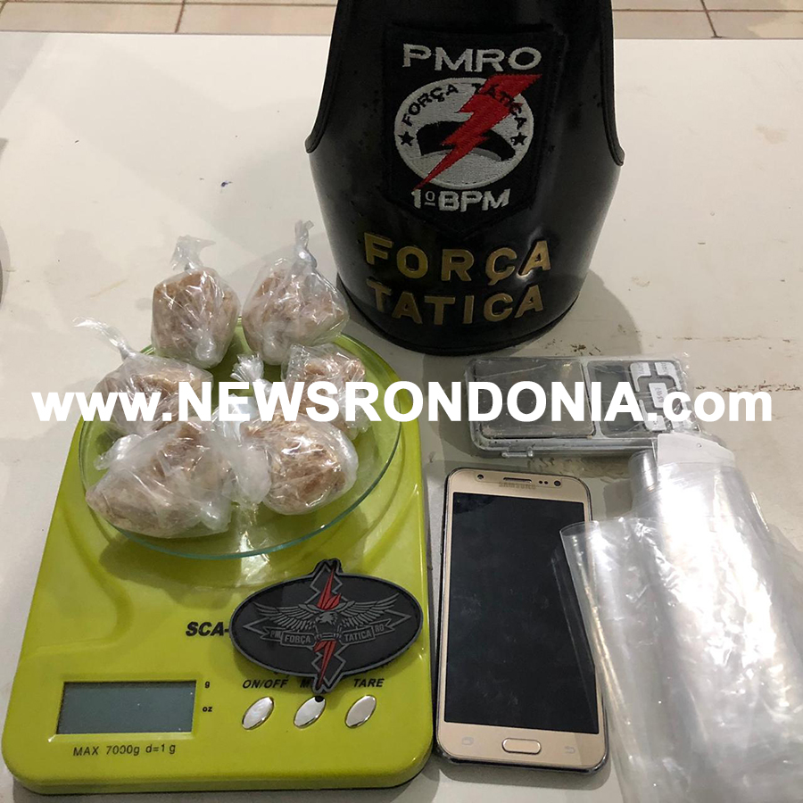 Traficante Foragido da justiça é preso na zona sul com várias porções de cocaína - News Rondônia
