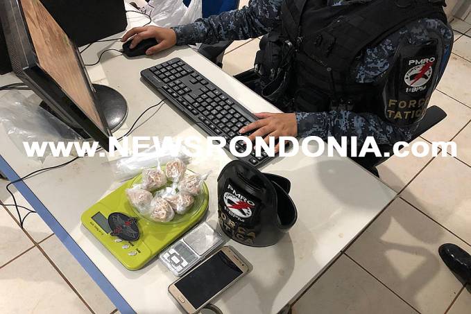 Traficante Foragido da justiça é preso na zona sul com várias porções de cocaína - News Rondônia