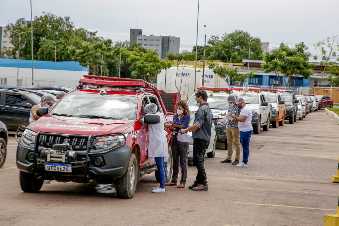 Servidores da Segurança Pública começaram a ser vacinados e Polícia Penal ficou de fora - News Rondônia