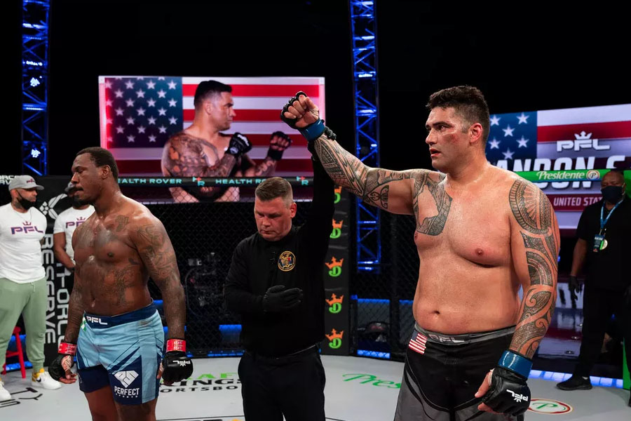 PFL: Renan Problema vence Werdum com nocaute polêmico - News Rondônia