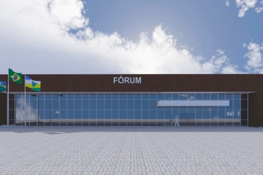 TJRO publica edital de licitação para retomada da obra do novo Fórum da Comarca de Vilhena - News Rondônia