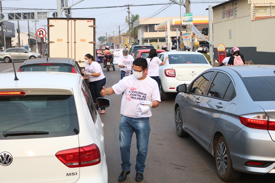 AGOSTO LILÁS: Deputado Alex Silva promove pit stop de conscientização contra a violência doméstica na capital - News Rondônia
