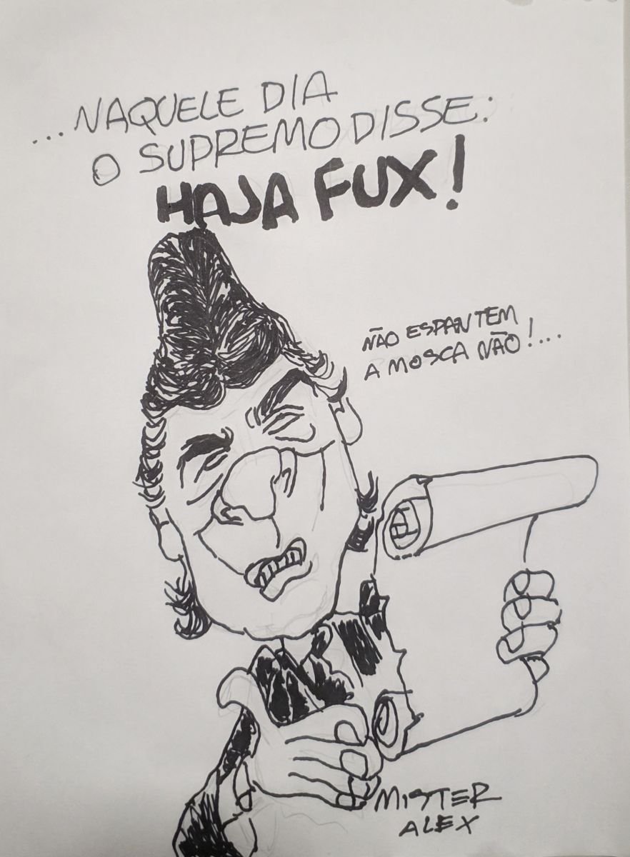 CHARGE DO NEWS: Naquele dia o supremo disse, haja fux! - News Rondônia