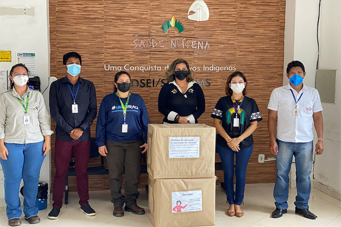 Jirau Energia doa quatro mil máscaras de proteção à covid-19 para povos indígenas feitas por costureiras locais e apoio do BNDES - News Rondônia