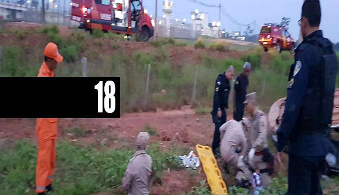 ATUALIZADA: CAPOTAMENTO NA ESTRADA DA PENAL DEIXA DOIS MORTOS - News Rondônia