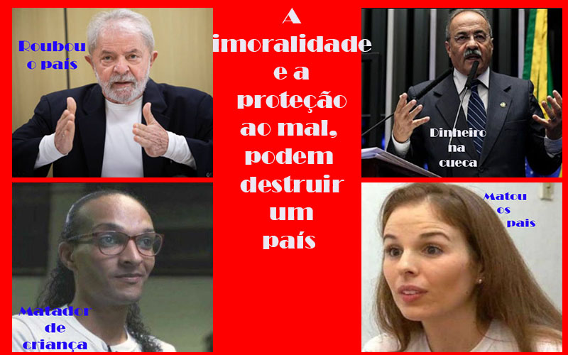 Inversão de valores, defesa de bandidos, corrupção em todos os níveis, o resumo de uma sociedade decadente - News Rondônia