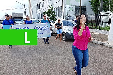 CRISTIANE LOPES VOLTA ÀS RUAS PARA AGRADECER ELEITORES - News Rondônia
