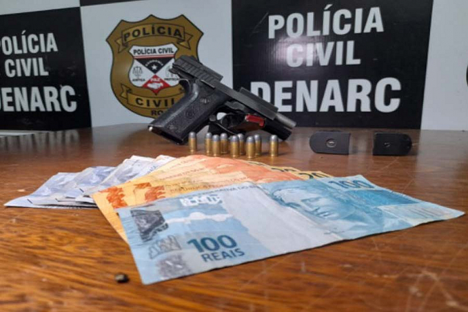 CAIU - Ex-presidiário é preso com pistola e drogas em residência no Teixeirão - News Rondônia