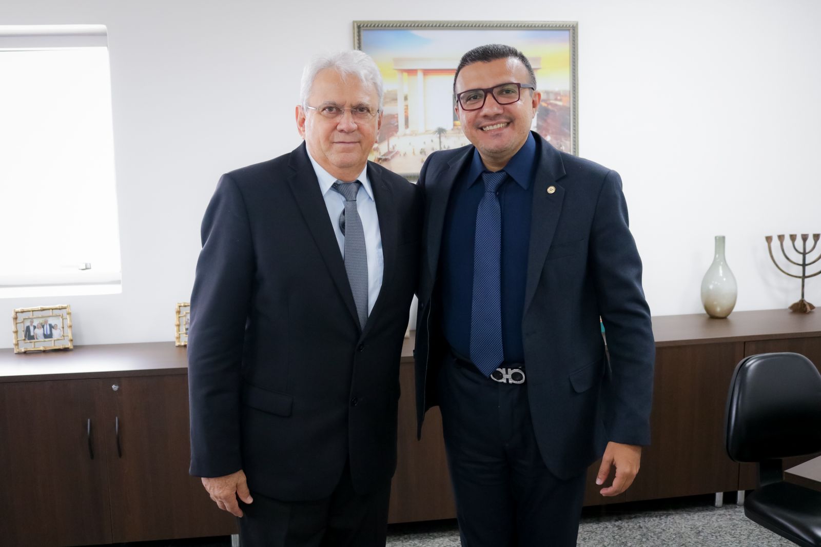 DEPUTADO ALEX SILVA RECEBE A VISITA DO VICE GOVERNADOR JOSÉ JODAN - News Rondônia