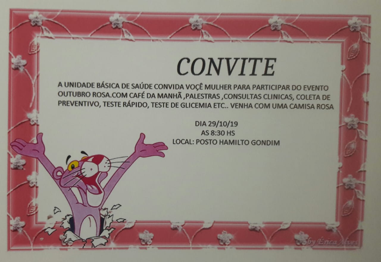 OUTUBRO ROSA: SEMUSA REALIZA PROGRAMAÇÃO NA UNIDADE HAMILTON GONDIM - News Rondônia