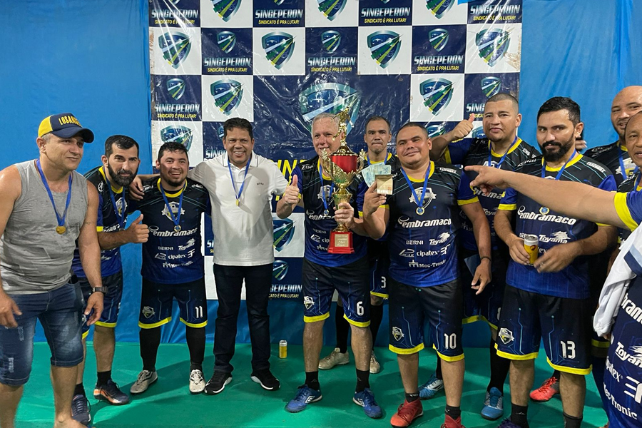 Deputado estadual Jair Montes é convidado pelo Singeperon para entrega de troféus na final dos jogos internos - News Rondônia