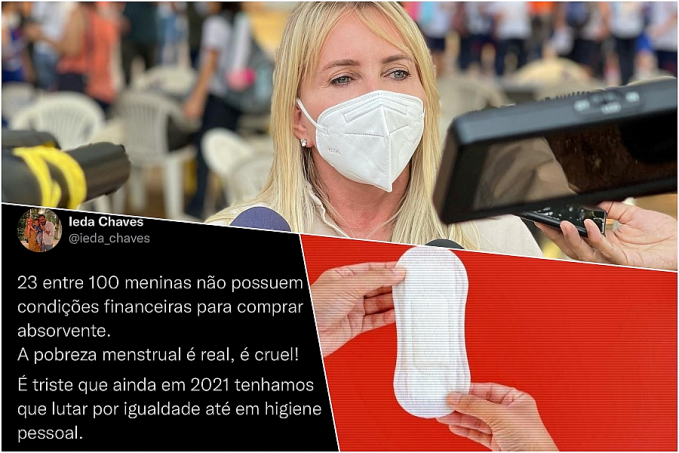 Após veto de Bolsonaro, Ieda diz que a 'pobreza menstrual é real, cruel' e elogia Hildon - News Rondônia