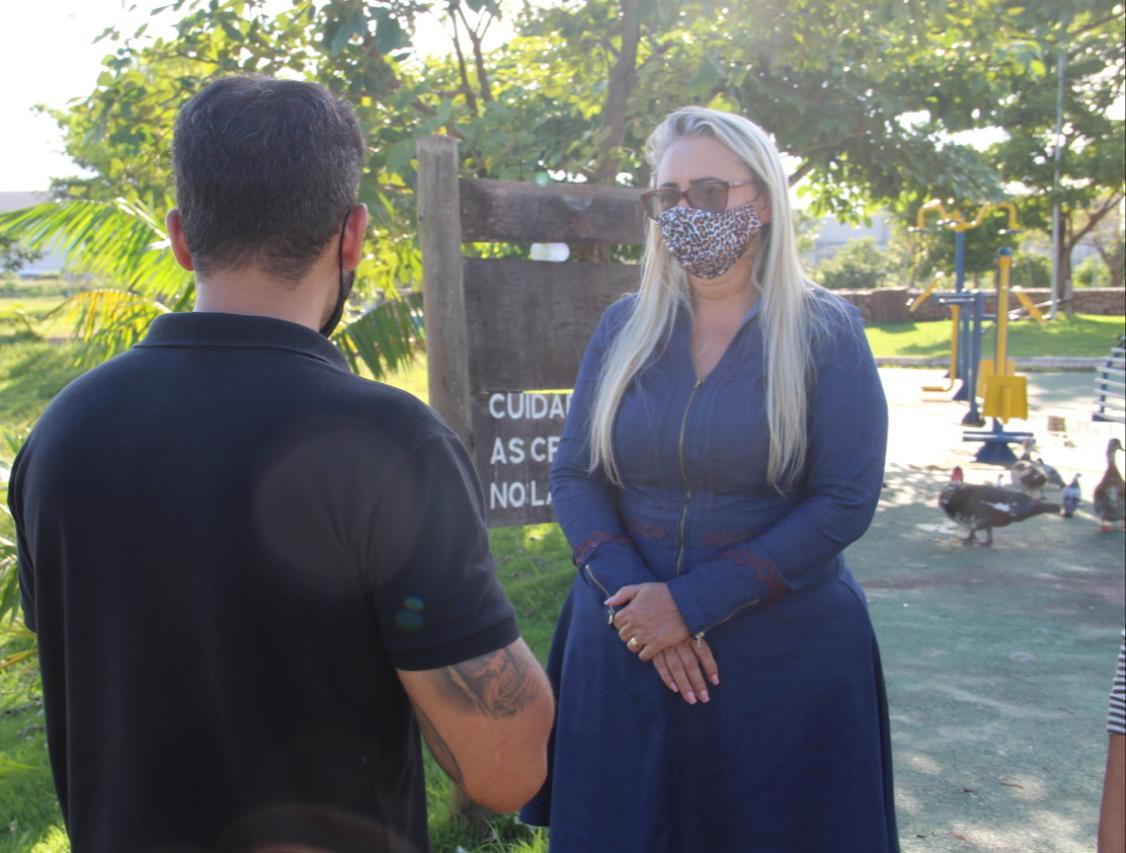 Márcia Socorristas animais fiscaliza e cobra providências para os Parques da Cidade - News Rondônia