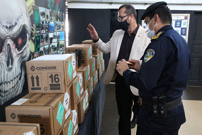 PMRO recebe espargidores de pimenta - News Rondônia